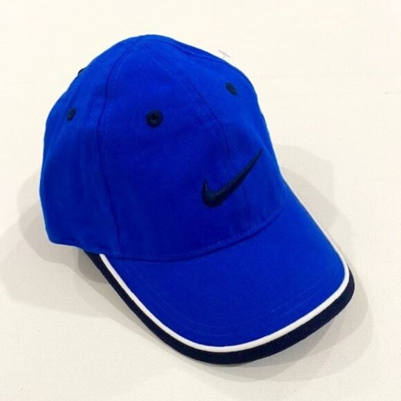 Nike Boy's Blue Cap Navy Swoosh